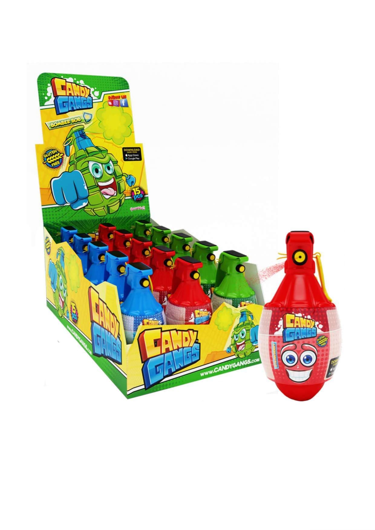Giochi da Banco Bomber Bob Bomba Spray Sweet 'n Fun Espositore Pz 15 60ml