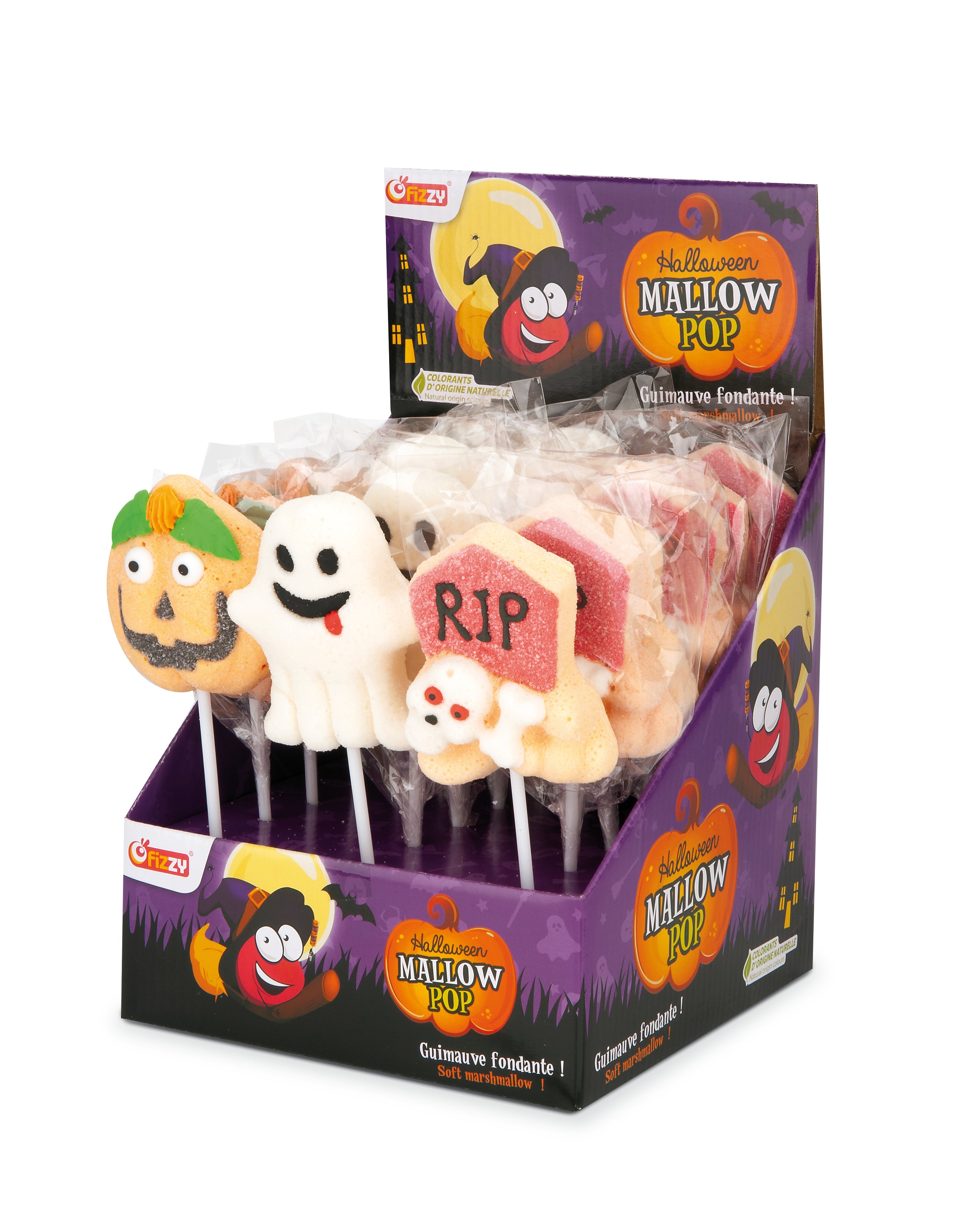 Lecca Mallow Mix Halloween Pz 18 - Fizzy - Bonby