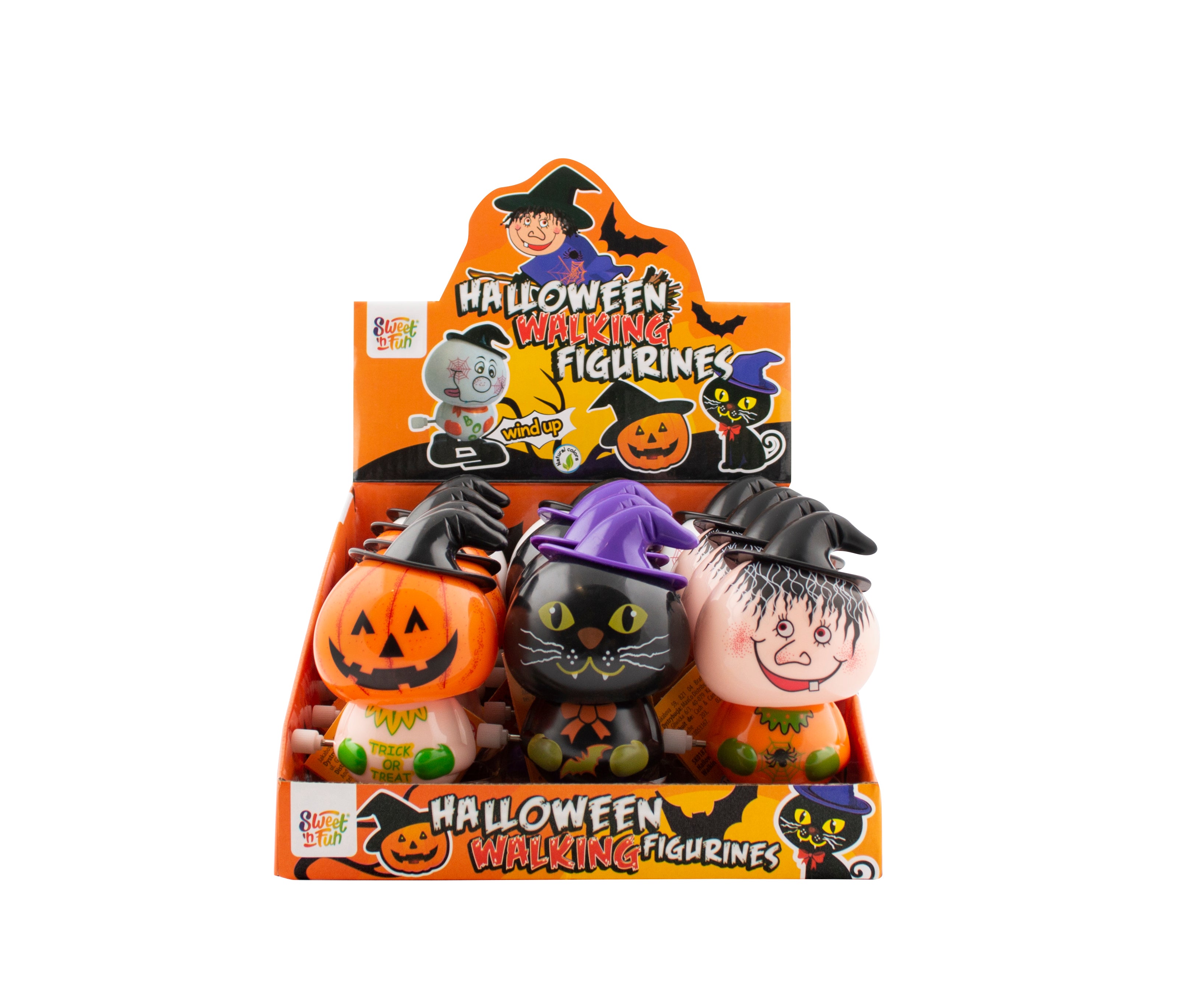 Halloween Walking Figurines Pz12 - Sweet N'fun