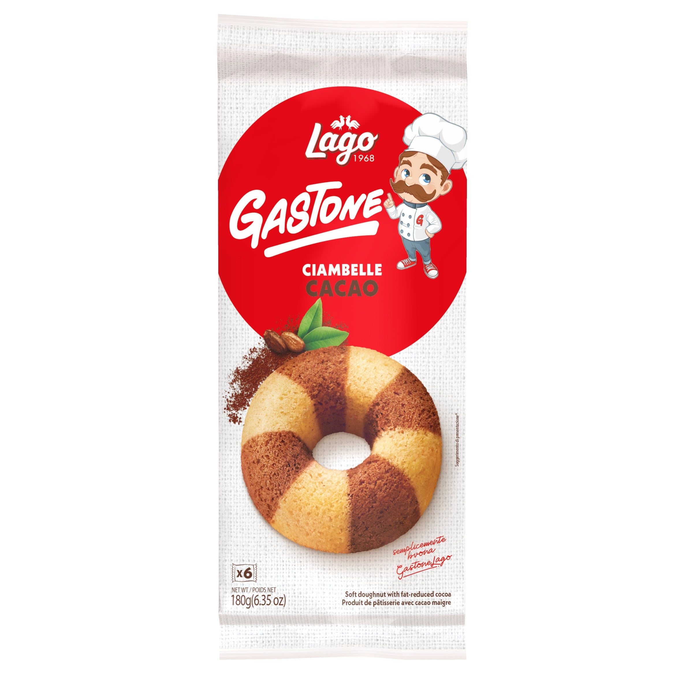 Ciambelline Cacao Lago 6pz