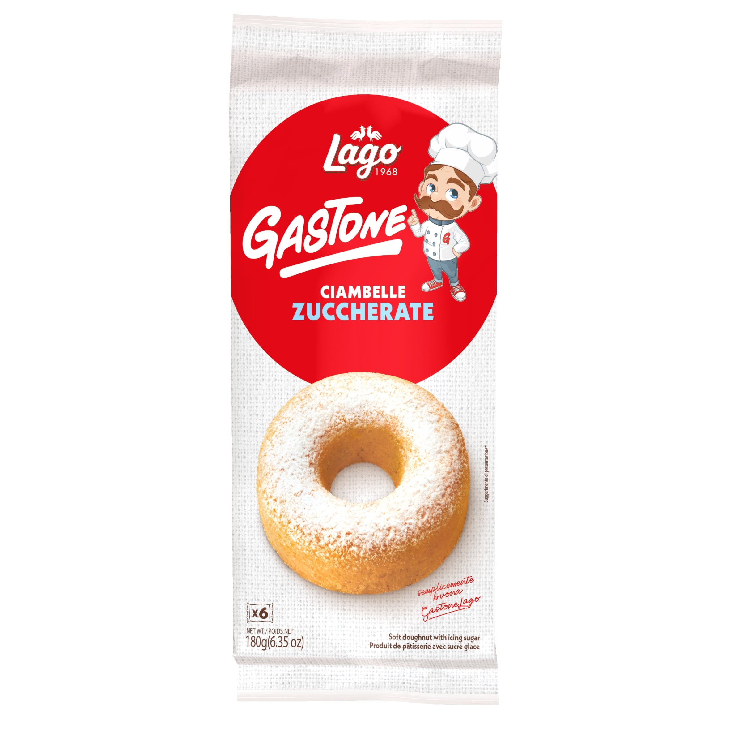 Ciambelline Zuccherate Lago 6pz