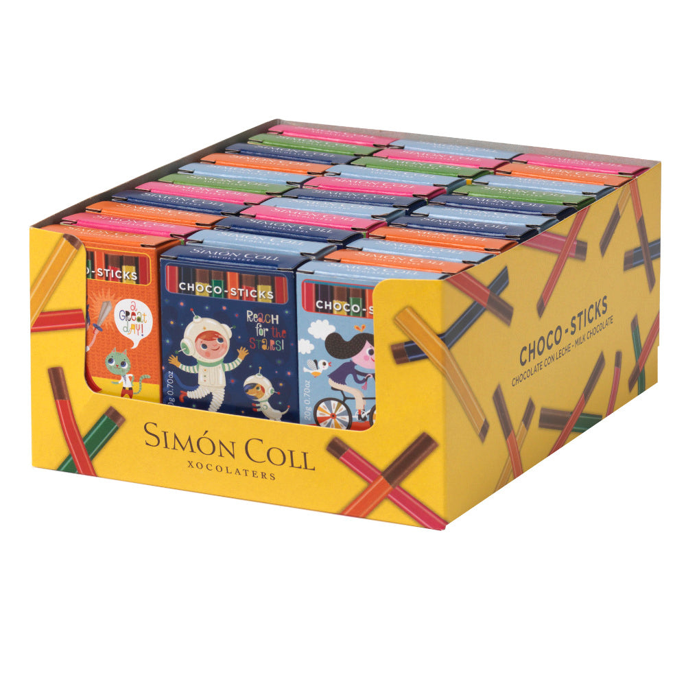 Choco Sticks Sigarette Cioccolata Latte Simòn Coll 45pz