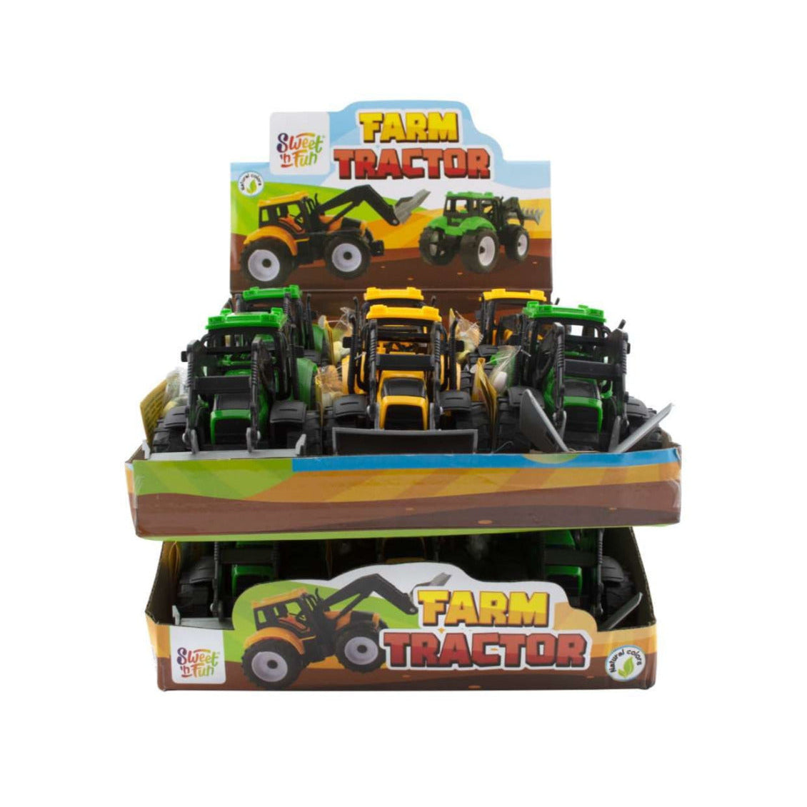 Trattore Farm Tractor - Sweet 'n Fun Espositore Pz 12
