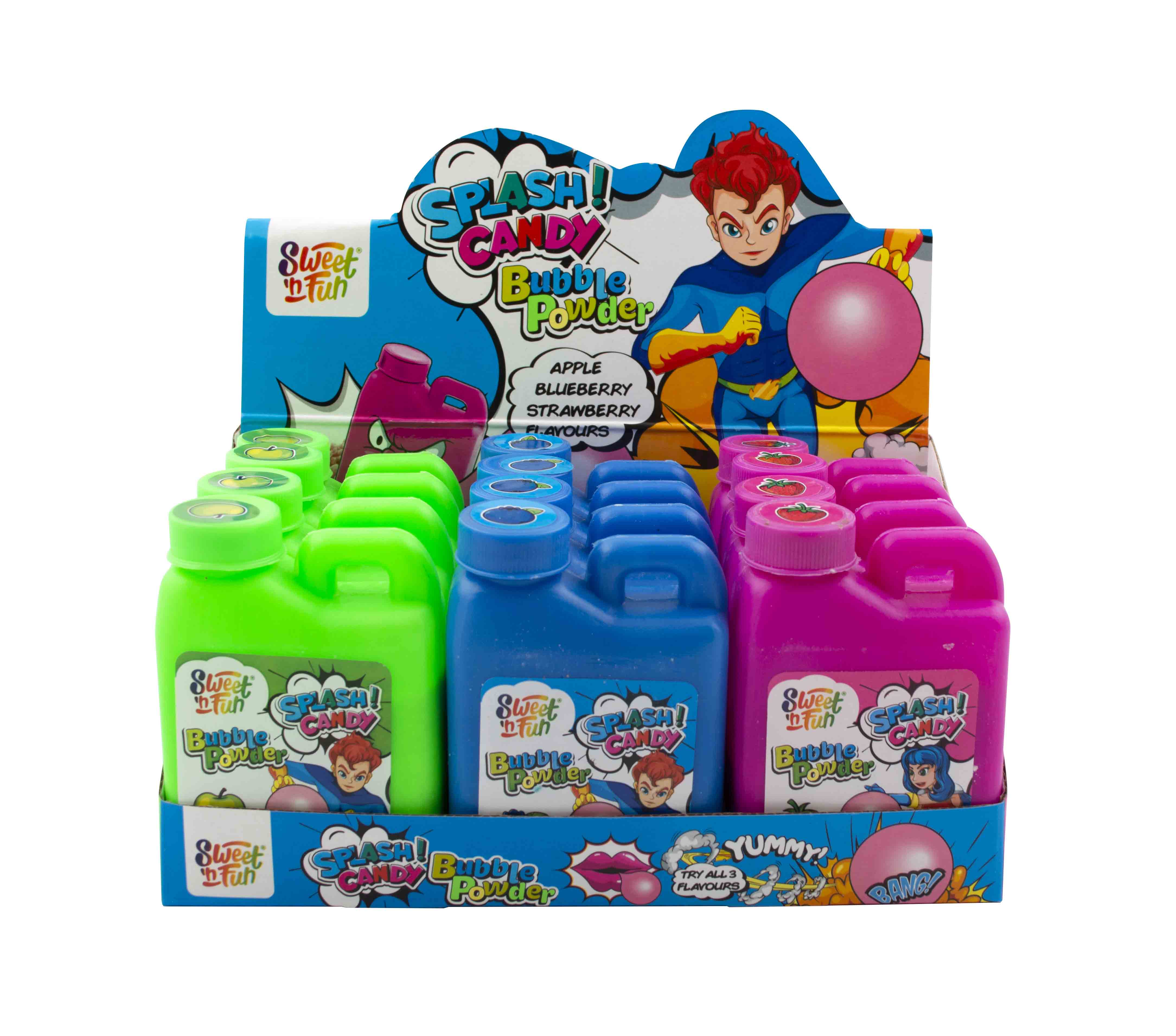 Giochi da Banco Bubble Powder  - Sweet 'n Fun Espositore Pz 12