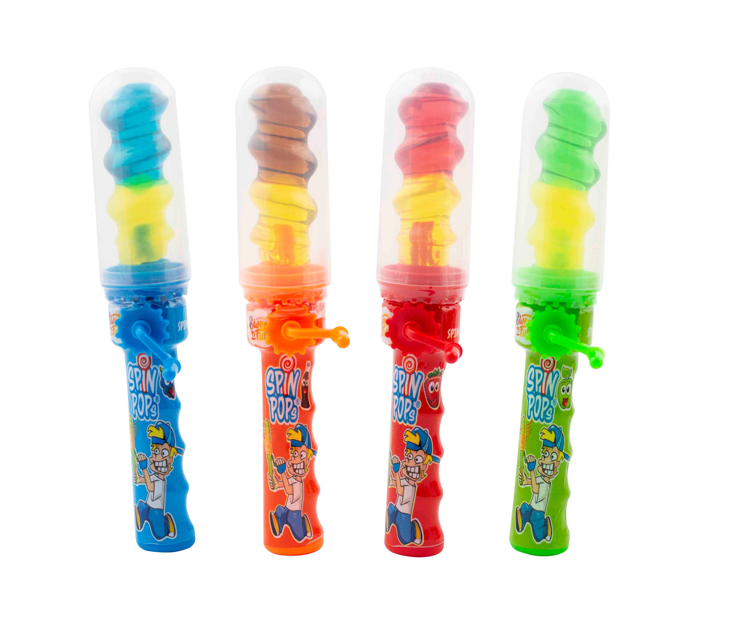 Giochi da Banco Lecca Spin Pop - Sweet 'n Fun Espositore Pz 16