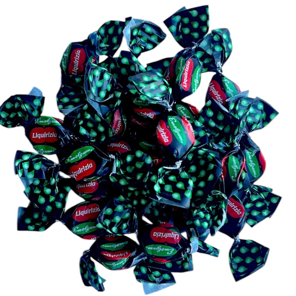 Caramelle Gommose Mini Liquirizia Senza Zucchero Italgum 1Kg