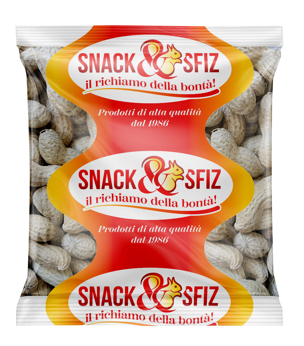 Arachidi Guscio Tostate 180g 12pz