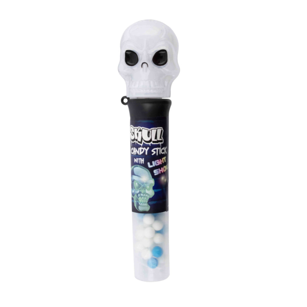 Giochi da Banco Torcia Teschio Skull Candy Stick Light Show Pz 12 - Sweet 'n Fun