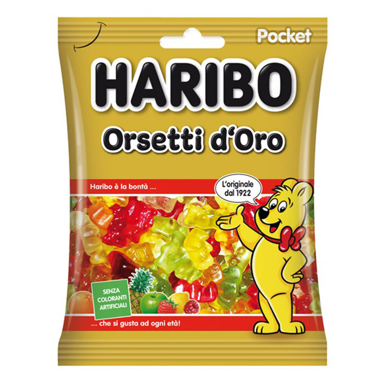 Orsetti d'Oro Haribo 80g 30pz