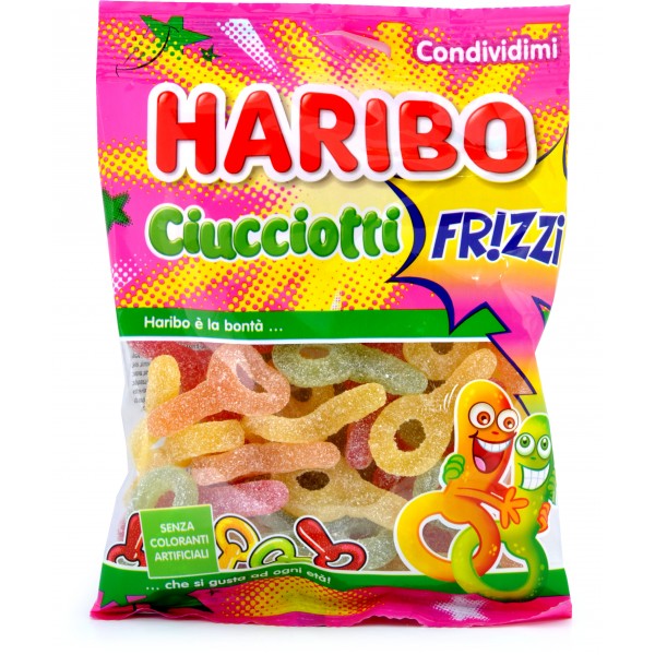 Ciucciotti Frizz Haribo 80g 30pz