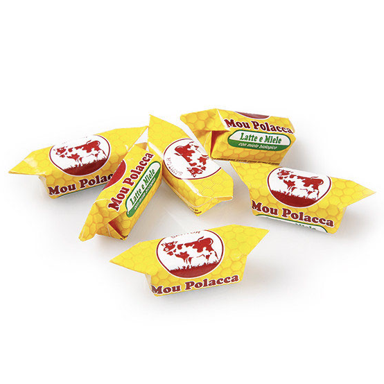 Caramelle Mou Polacche al Miele Vicentini 1Kg
