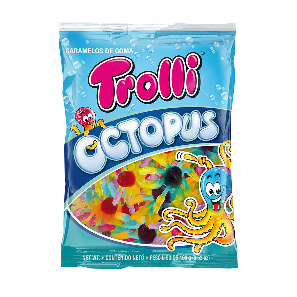 Octopus Polipo Trolli 100gr 12pz