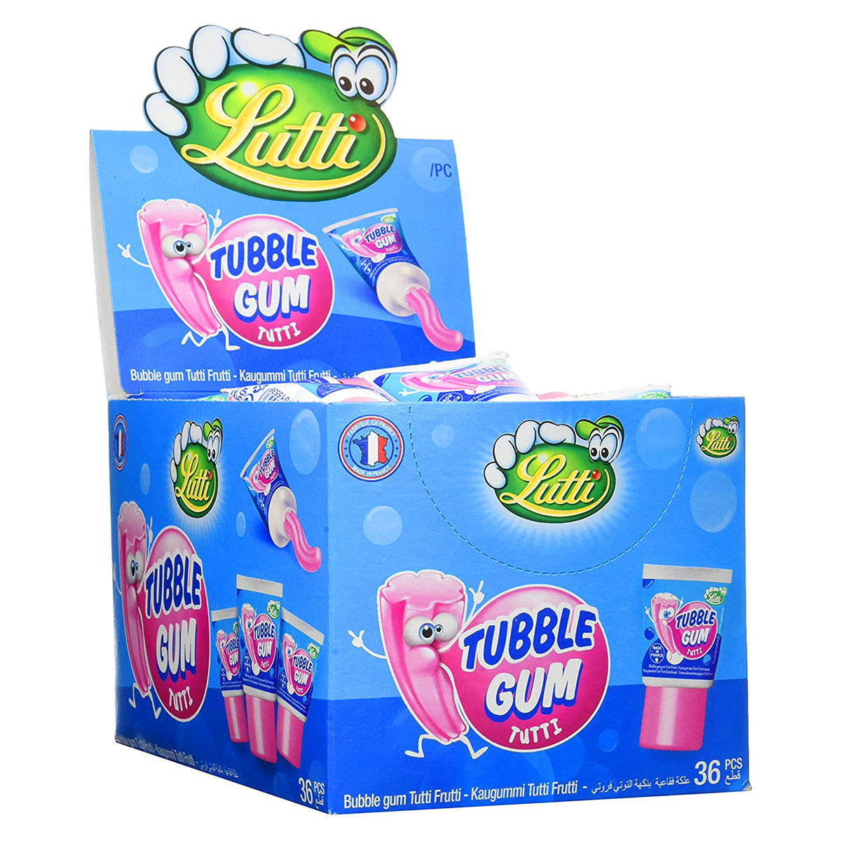 Tubble Gum Rosa Tutti Frutti Rossini 36pz