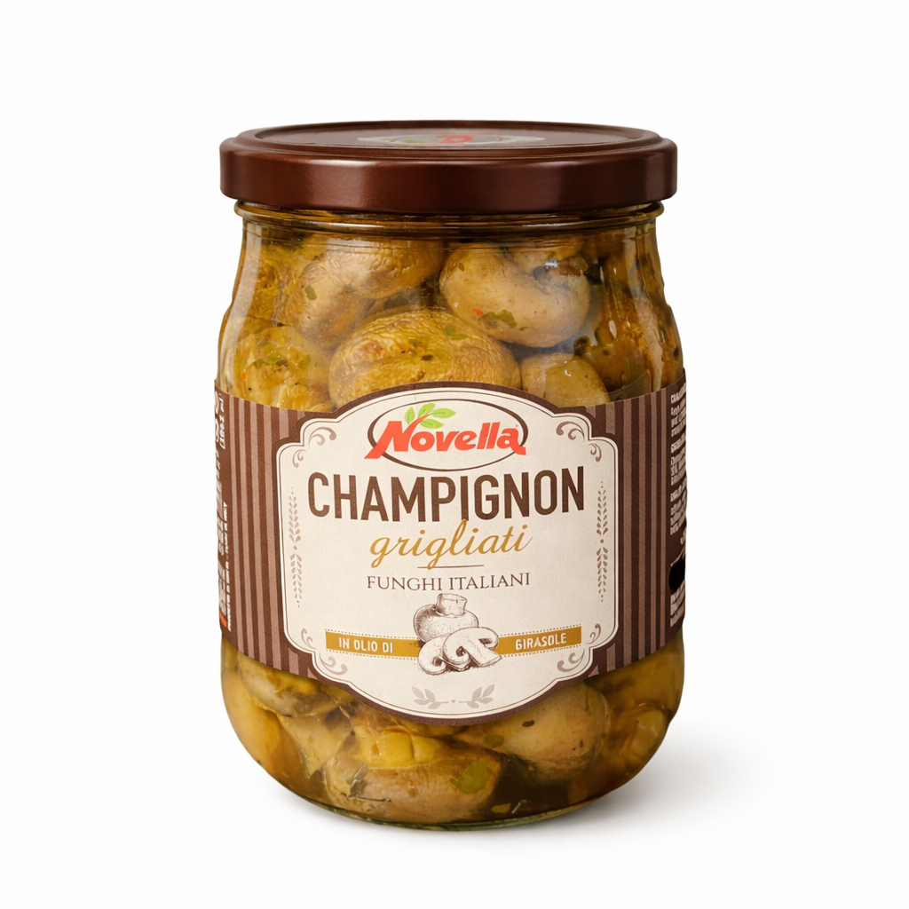 Champignon Grigliati Sott'olio 580ML
