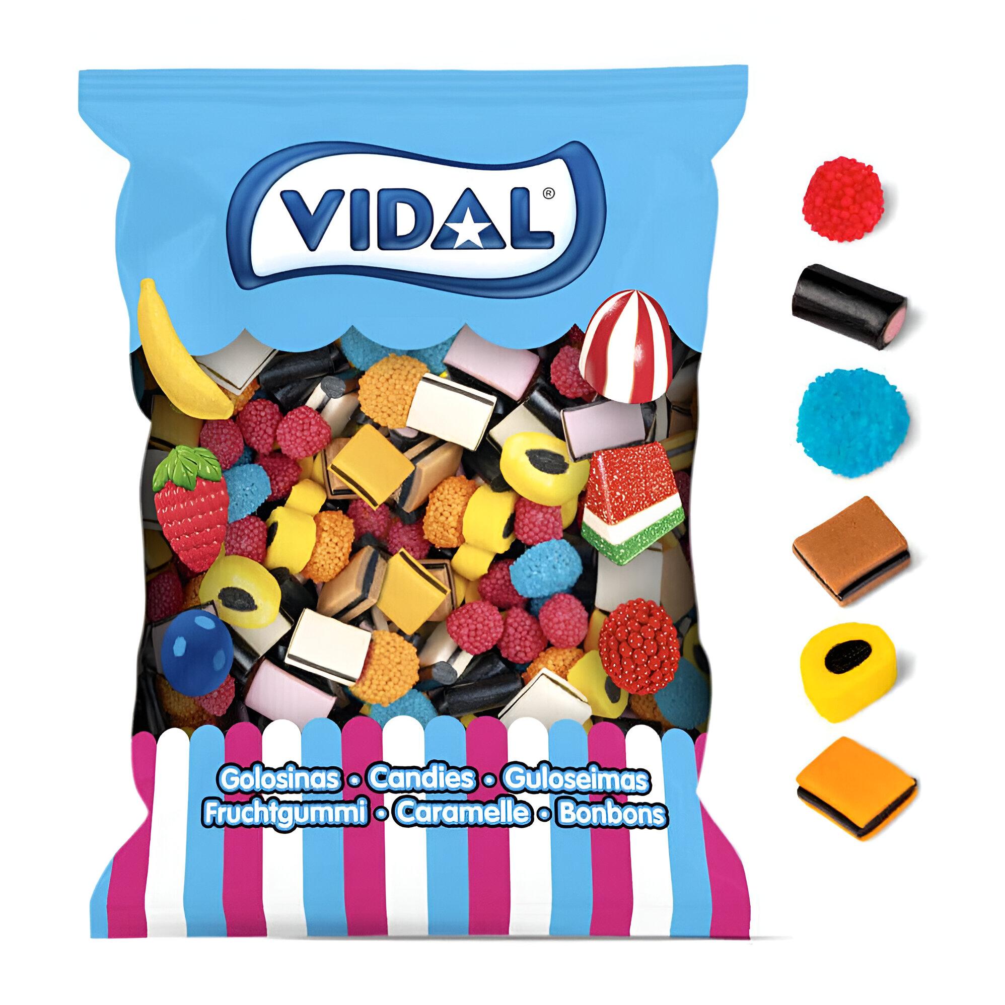 Caramelle Liquirizia All Sort Vidal 1Kg