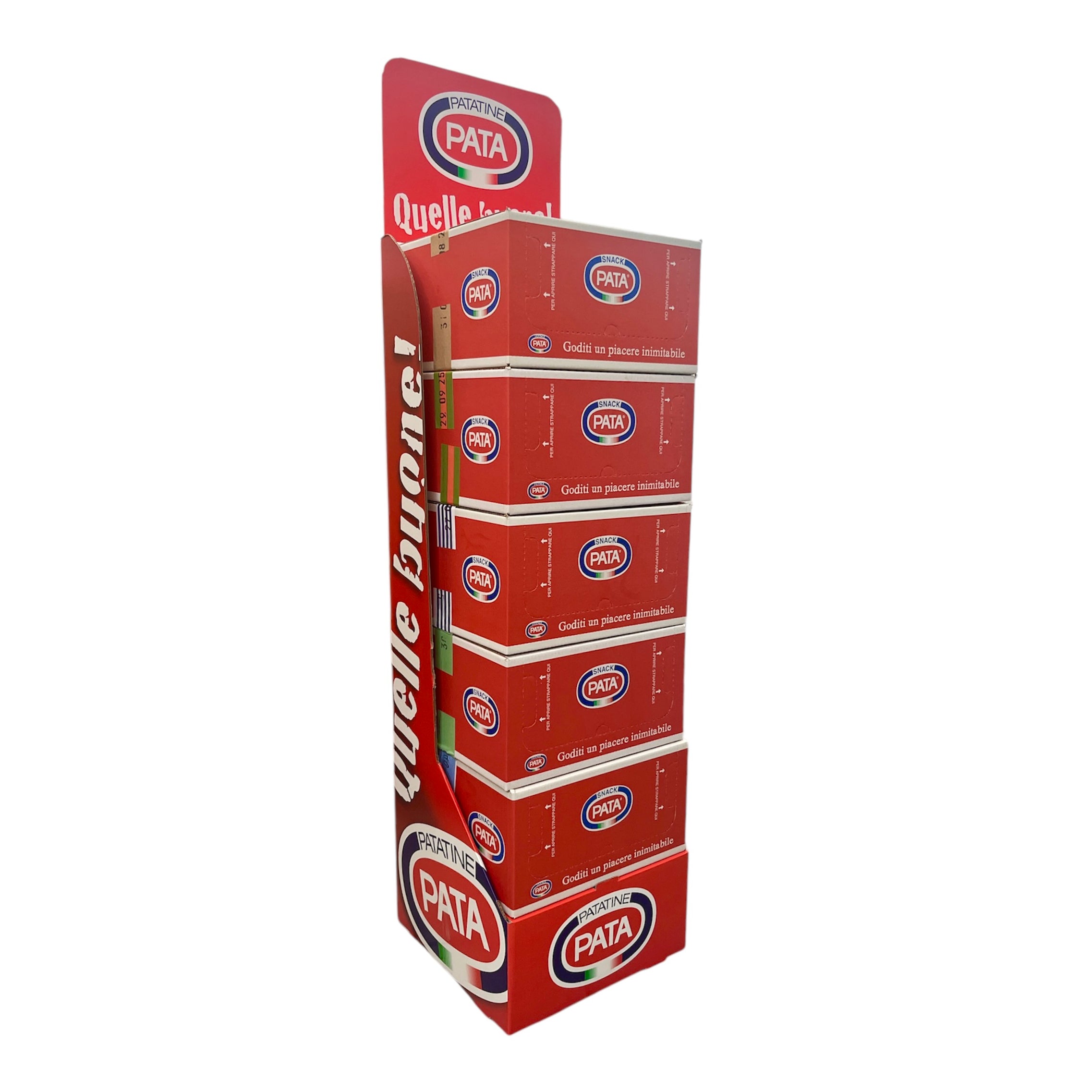 Espositore Chips Patatine Pata - 106Pz