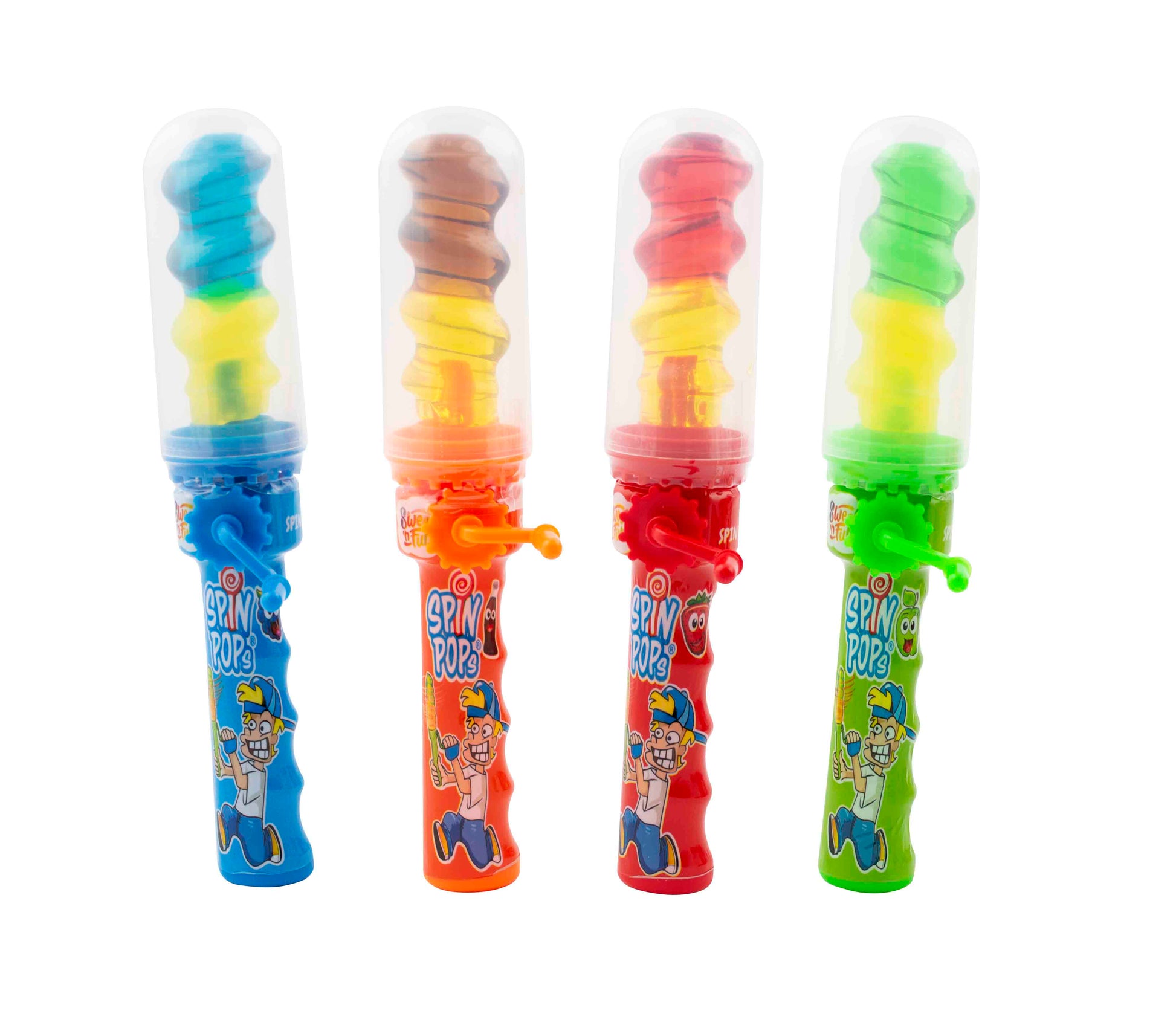 Giochi da Banco Lecca Spin Pop - Sweet 'n Fun Espositore Pz 16