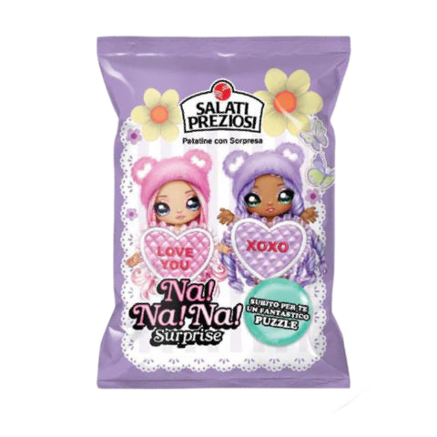 Chips Patatine con Sorpresa NaNaNa Salati Preziosi - 25gr 24Pz