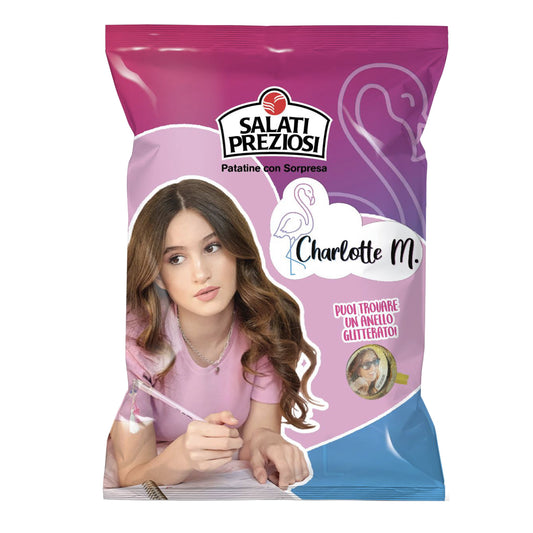 Chips Patatine con Sorpresa Charlotte Salati Preziosi - 25gr 24Pz