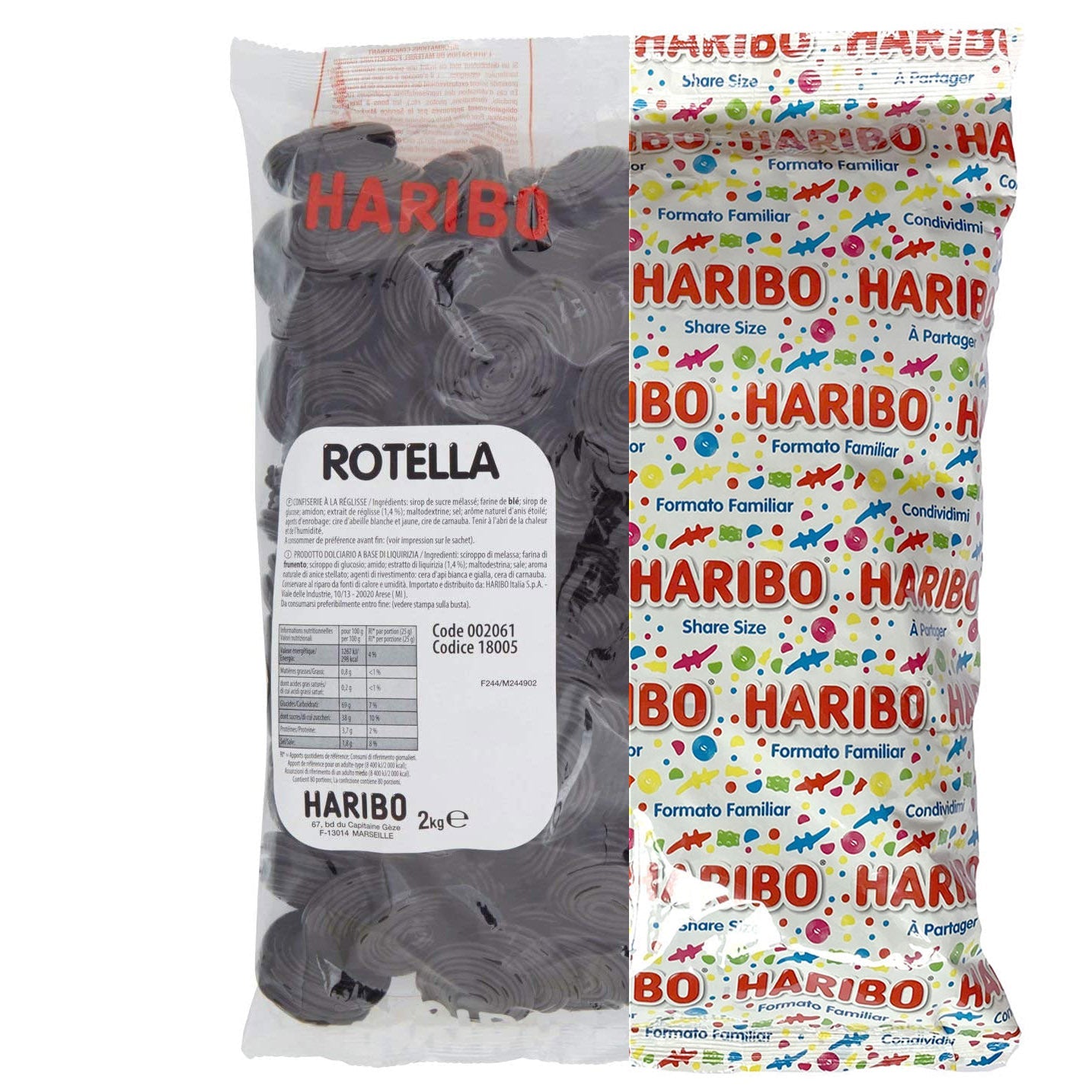 Rotelle Haribo 2Kg