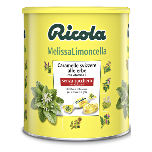 Caramelle Barattolo Melissa e Limoncella Ricola 1Kg