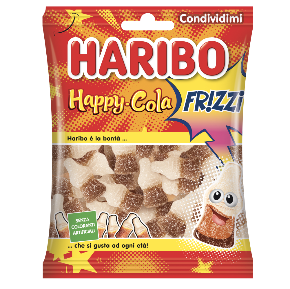 Lemon Fresh Cola Haribo 100g