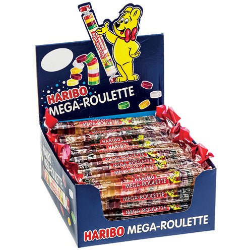 Mega Roulette Frutta Haribo - Gr. 45 - Pz. 40