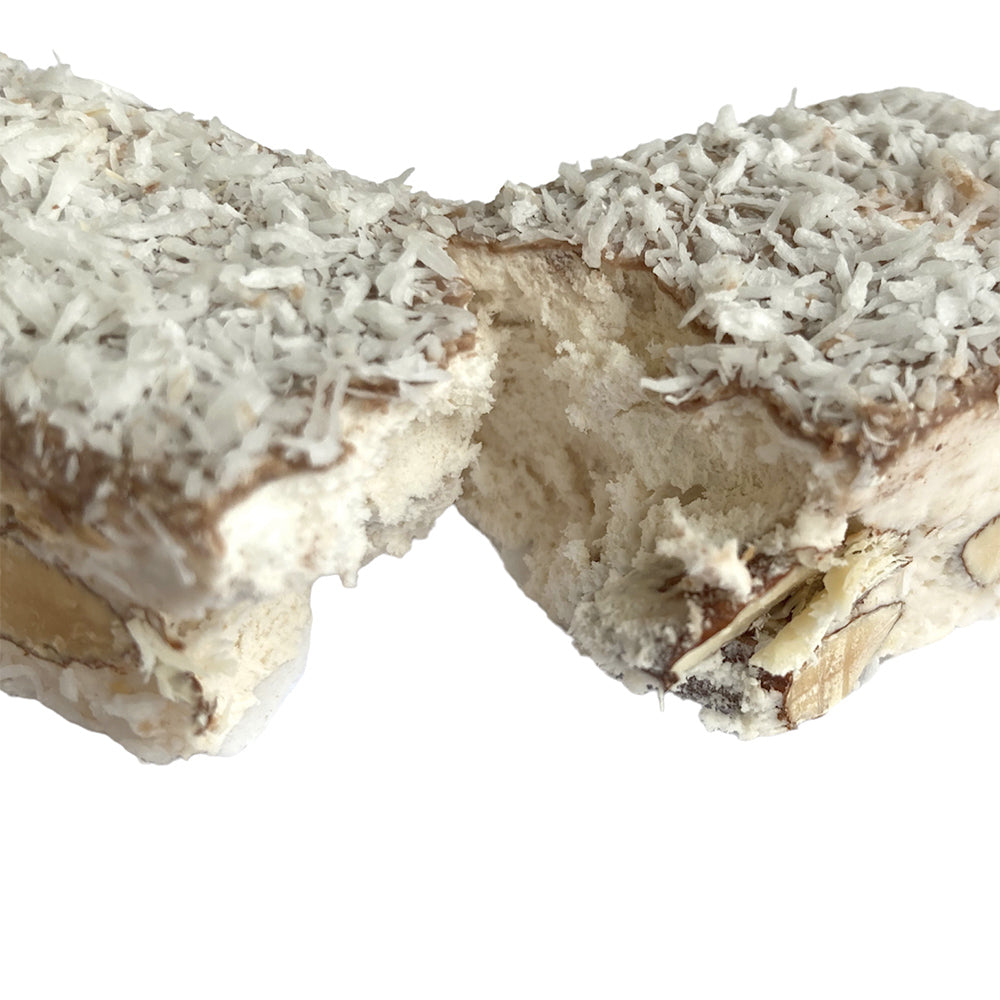 Barretta Torrone Cioccolato al Latte e Cocco Sogni di Zucchero 100g