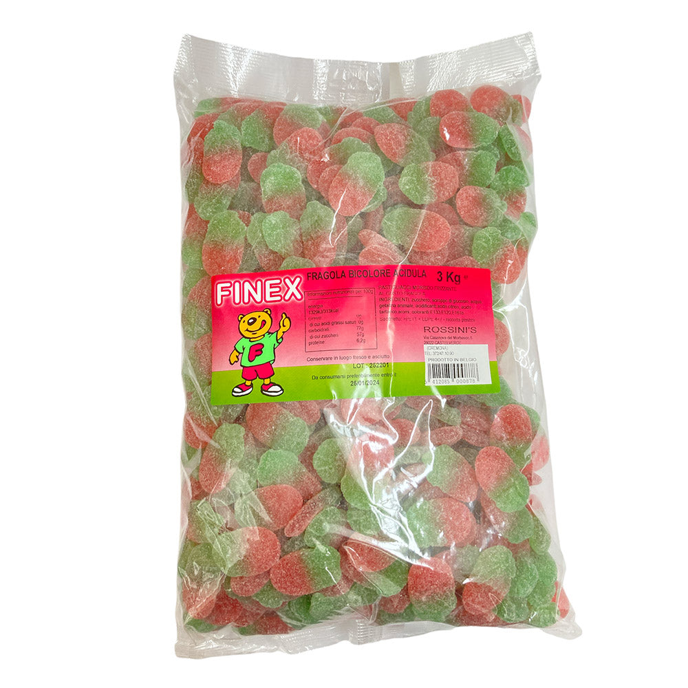 Fragole Bicolore Acidule Finex 3Kg