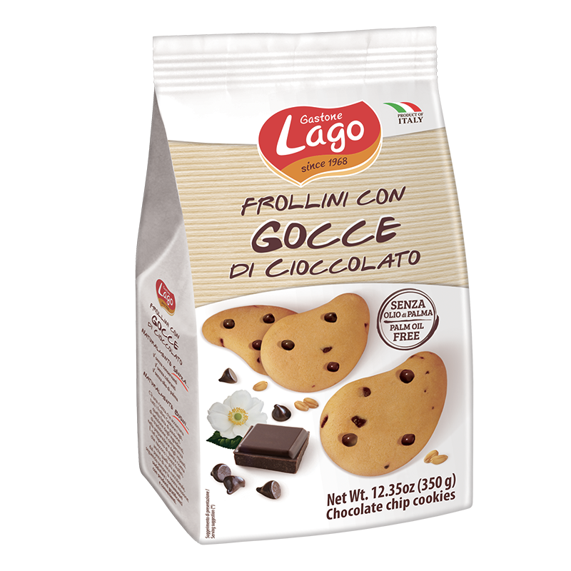 Frollini Gocce Cioccolato Lago 350gr