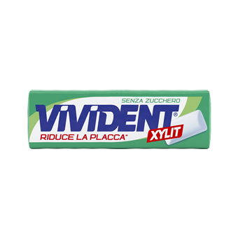 Vivident Xylit Green Mint Perfetti 40Pz