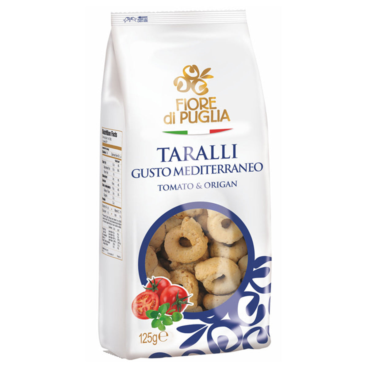 Taralli Mediterranei 500g. - Fiore di Puglia