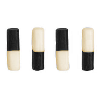 Tronchetti Bianco e Nero Bonby 1Kg